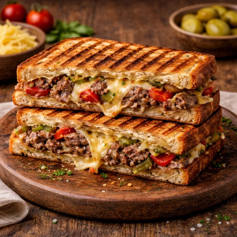 Kavurma kaşar Sebze