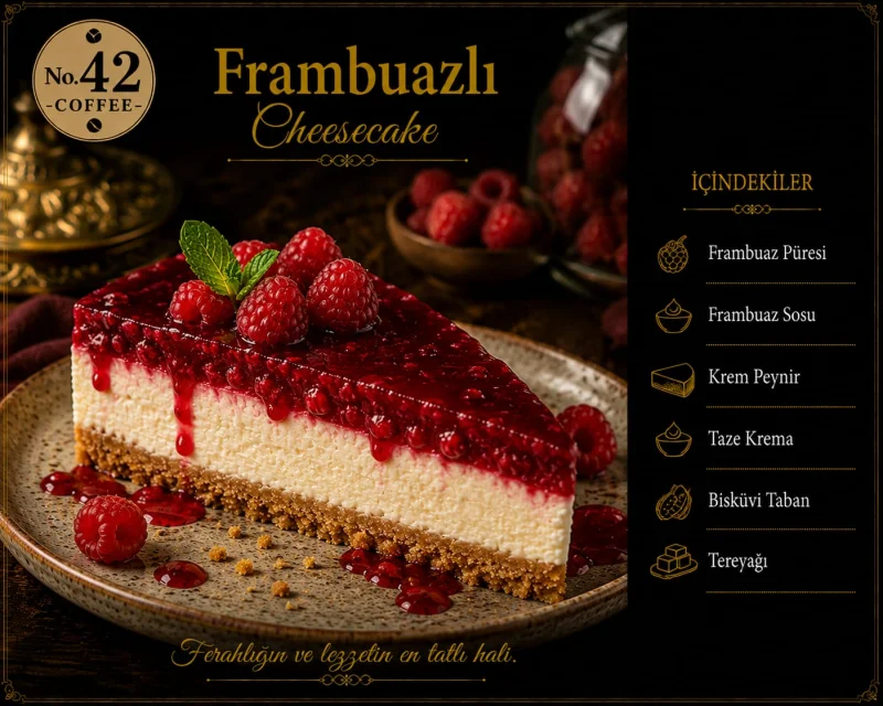 FRAMBUAZLI CHEESECAKE