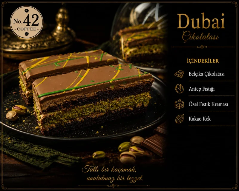 DUBAİ ÇİKOLATALI PASTA